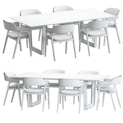 Article Savis chair and Bolero table — Ver 2