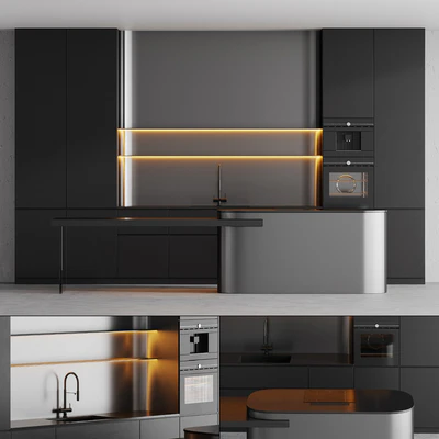 Kitchen in modern style 001 | modern kitchen — Ver 1