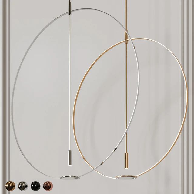 Giustini and Stagetti MAGNIFIER CEILING LAMP Gold, Black, Chrome, Bromze — Descargar
