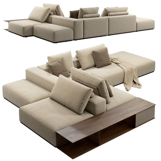 Poliform Westside Sofa set 3 — Descargar