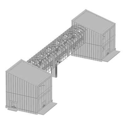 elevated pedestrian crossing — Ver 2