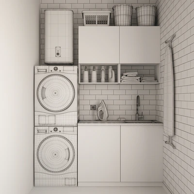 Bathroom Furniture I Мебель для ванной комнаты 03 — Вид 2