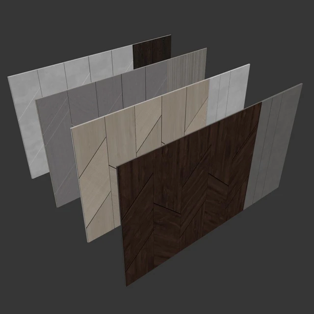 Decorative wall panel set 73 — Descargar