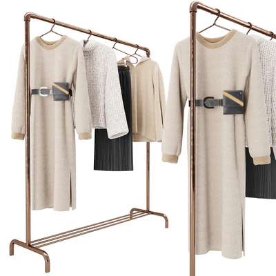 Elegant Woman Clothes Set 03 — Ver 1