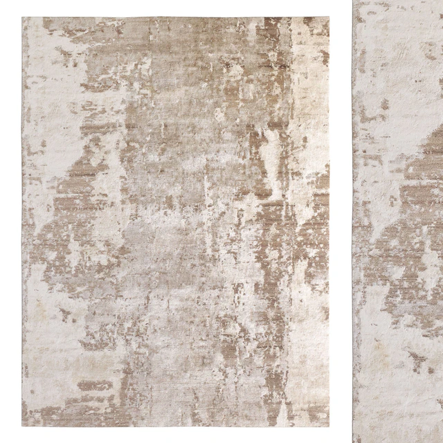 Azore Hand - Knotted silk Rug 657 — Descargar