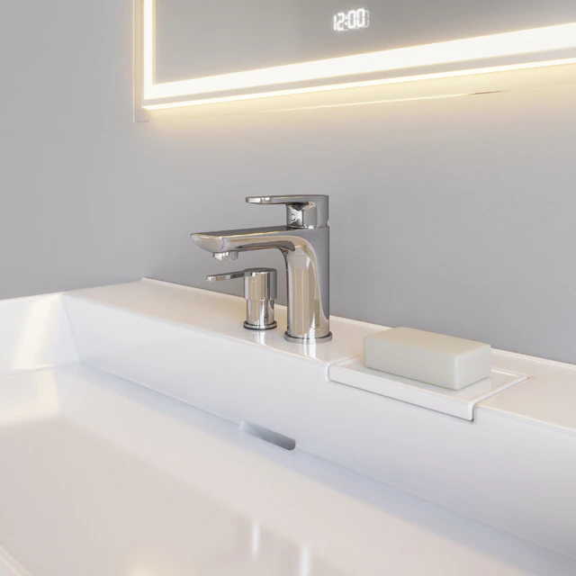 Раковина c тумбой Logica и зеркалом Tecno, Kerama Marazzi — Скачать