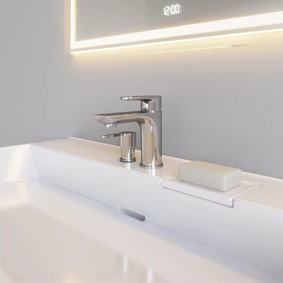 Раковина c тумбой Logica и зеркалом Tecno, Kerama Marazzi — Вид 2