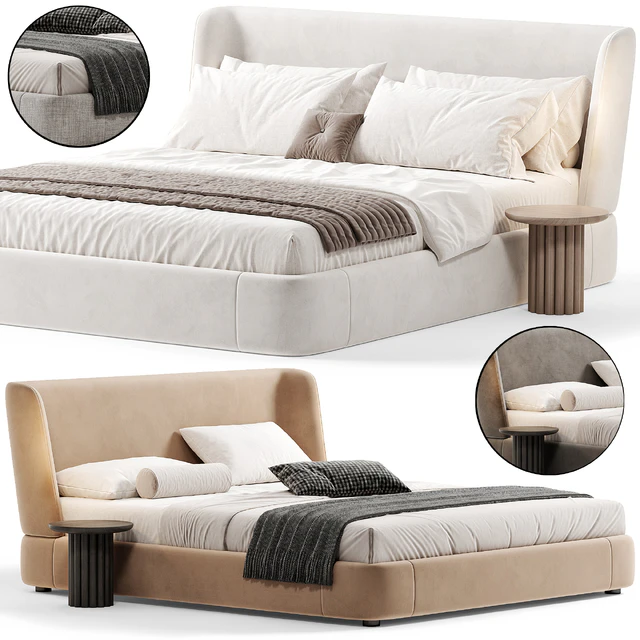 Reeves Bed By Minotti — Descargar
