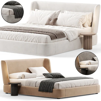 Reeves Bed By Minotti — Ver 2