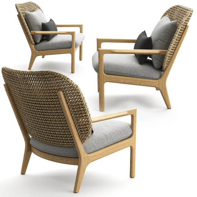 Kay Low Back Lounge Chair — Descargar