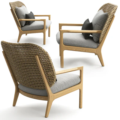 Kay Low Back Lounge Chair — Ver 2