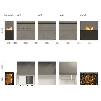Steininger Rock.Air outdoor kitchen — Вид 2