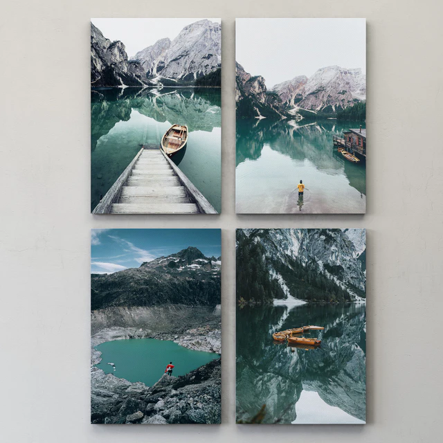 JUNIQE Water and mountains — Descargar
