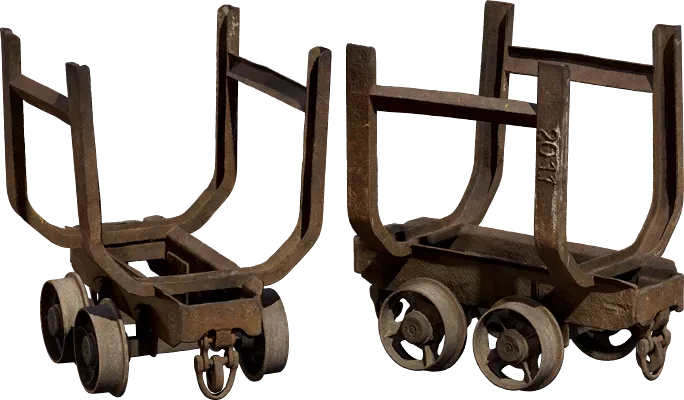 mine cart 001 — Descargar