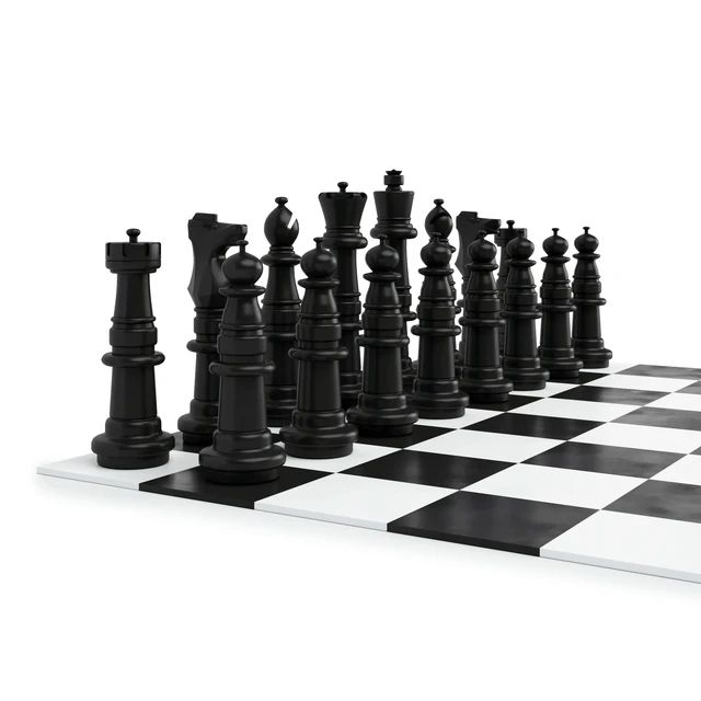 Garden chess pieces KSH-36 — Descargar