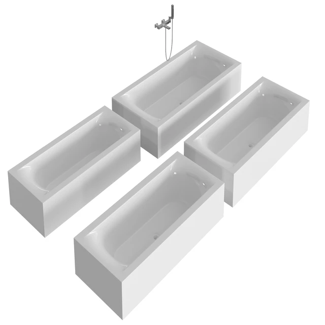 RIHO baths and Newform bath/shower mixer. — Скачать