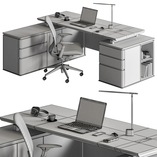 Manager Set - Office Furniture 442 — Скачать