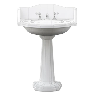 Devon&Devon OXFORD Pedestal washbasin — Вид 2
