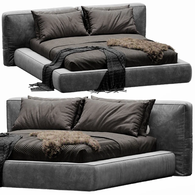 Bonaldo Fluff Bed — Скачать
