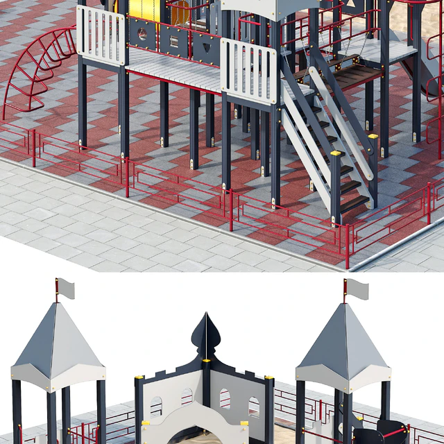 Playground children's town — Descargar