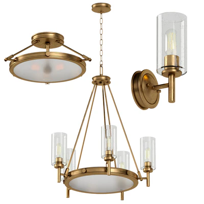 Collier Elstead lamp set — Ver 2
