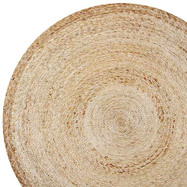 Round jute rug 200 — Descargar