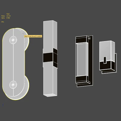 4 Bath Wall Sconse — Ver 4