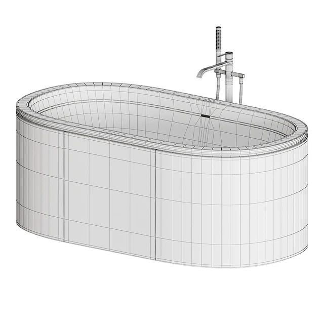 Ceramica Cielo CIBELE Bathtub — Descargar