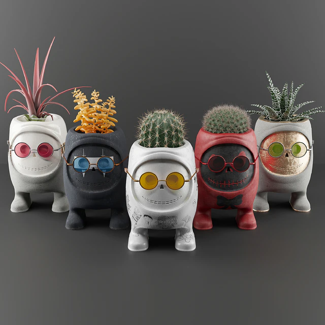 Plant pot set — Скачать