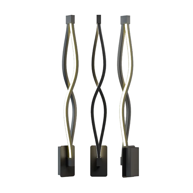 Fancy Wall Lamp Black — Descargar