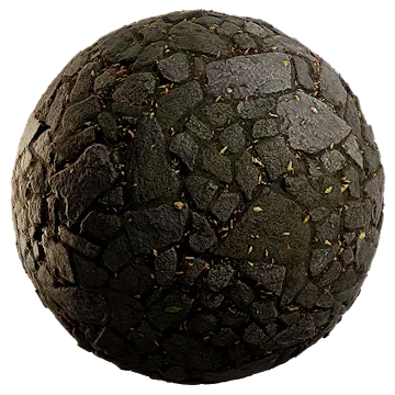 mossy flagstone floor 003 — Descargar