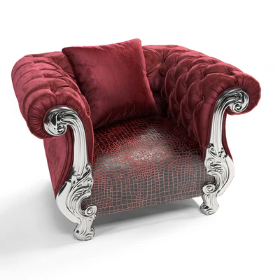 armchair Orsitalia Oceano pelle poltrona — Ver 2
