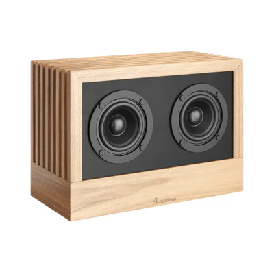 solid oak bluetooth speaker by acoustibox — скачать