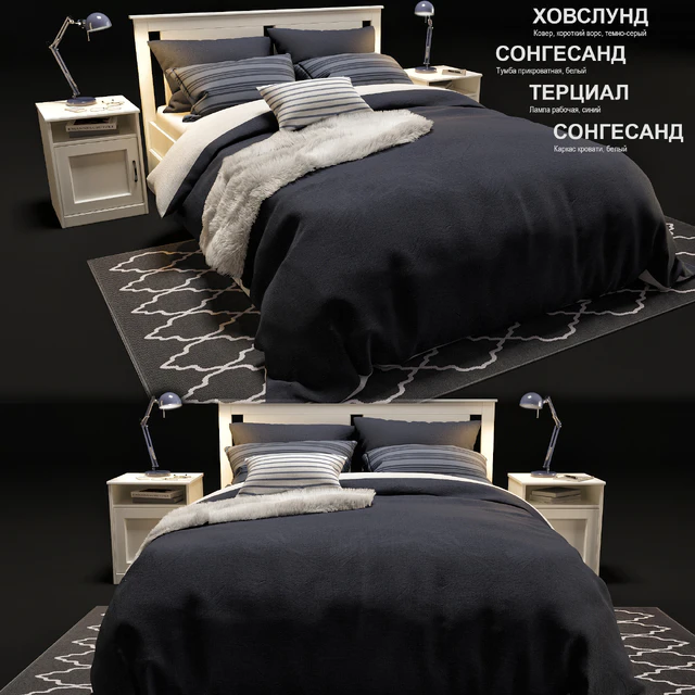 IKEA SONGESAND bed — Descargar