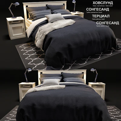 IKEA SONGESAND bed — Ver 1