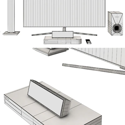 Samsung TV QLED  Home Сinema Blu-ray 1 — Вид 2