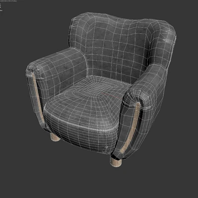 Rumford Accent Chair by Jake Arnold Crate and Barrel — Вид 3