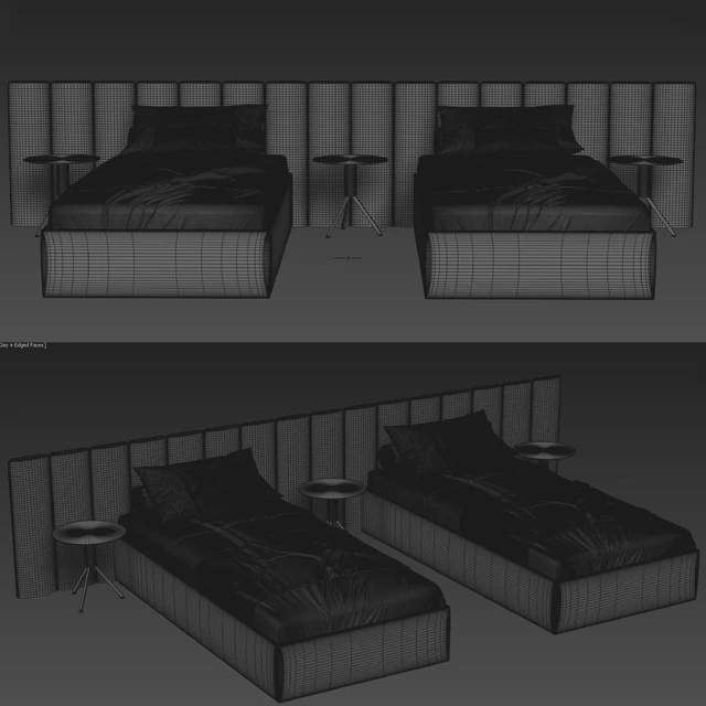 Bed037-Single Bed Children — Descargar