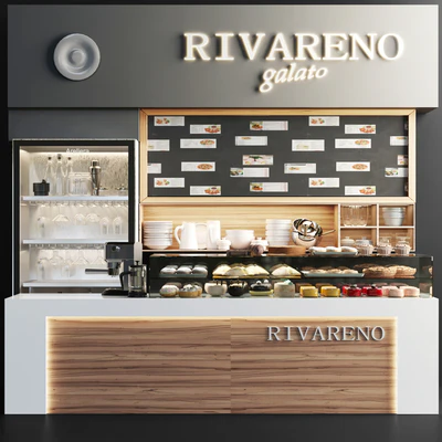 Design project of a cafe with desserts, sweets and dishes 34 — Ver 1