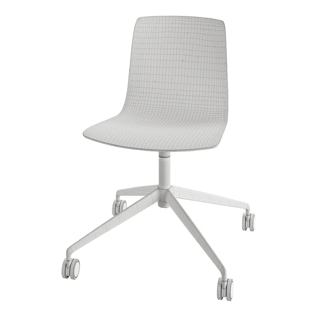 AAVA Trestle on Castors Office Chair by Arper — Descargar
