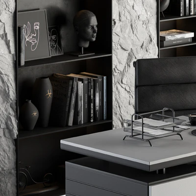 Office Furniture - Manager Set 36 — Ver 2