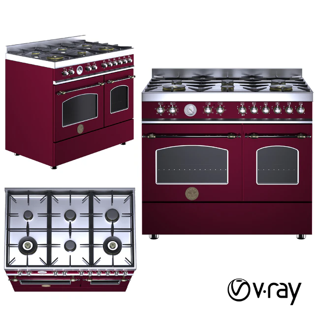 Газовая плита HERITAGE-HER100-6-MFE-D-Bertazzoni-268928 — Скачать