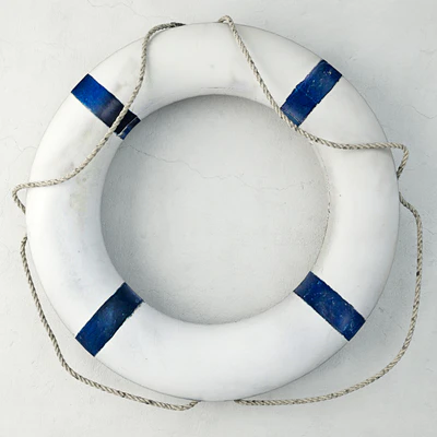 Blue &amp; White Life Preserver — Descargar