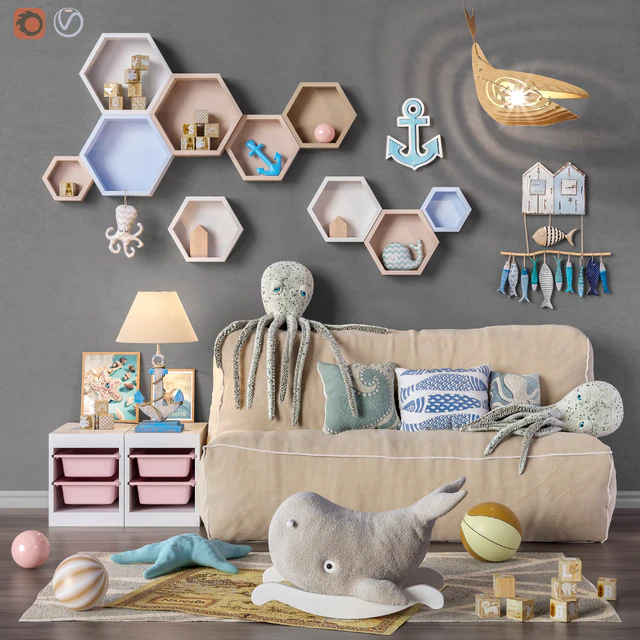 Toys and furniture set 31 — Descargar