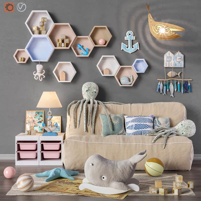 Toys and furniture set 31 — Ver 1