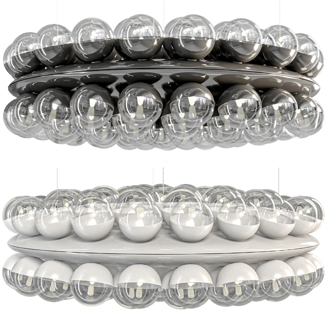 Prop Light round double Chandelier Moooi — Скачать