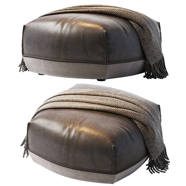 Brioni Medium Pouf — Скачать