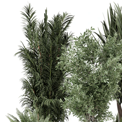 Indoor Plants in Ferm Living Bau Pot Large - Set 362 — Вид 3