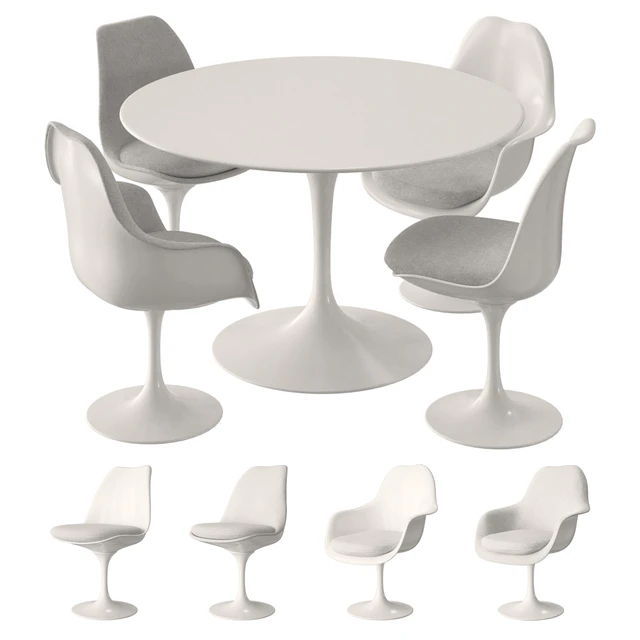 Knoll Tulip Table Set — Descargar