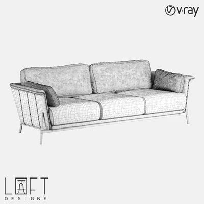 Sofa LoftDesigne 36751 model — Ver 2